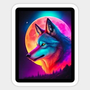 The Wolf Sticker